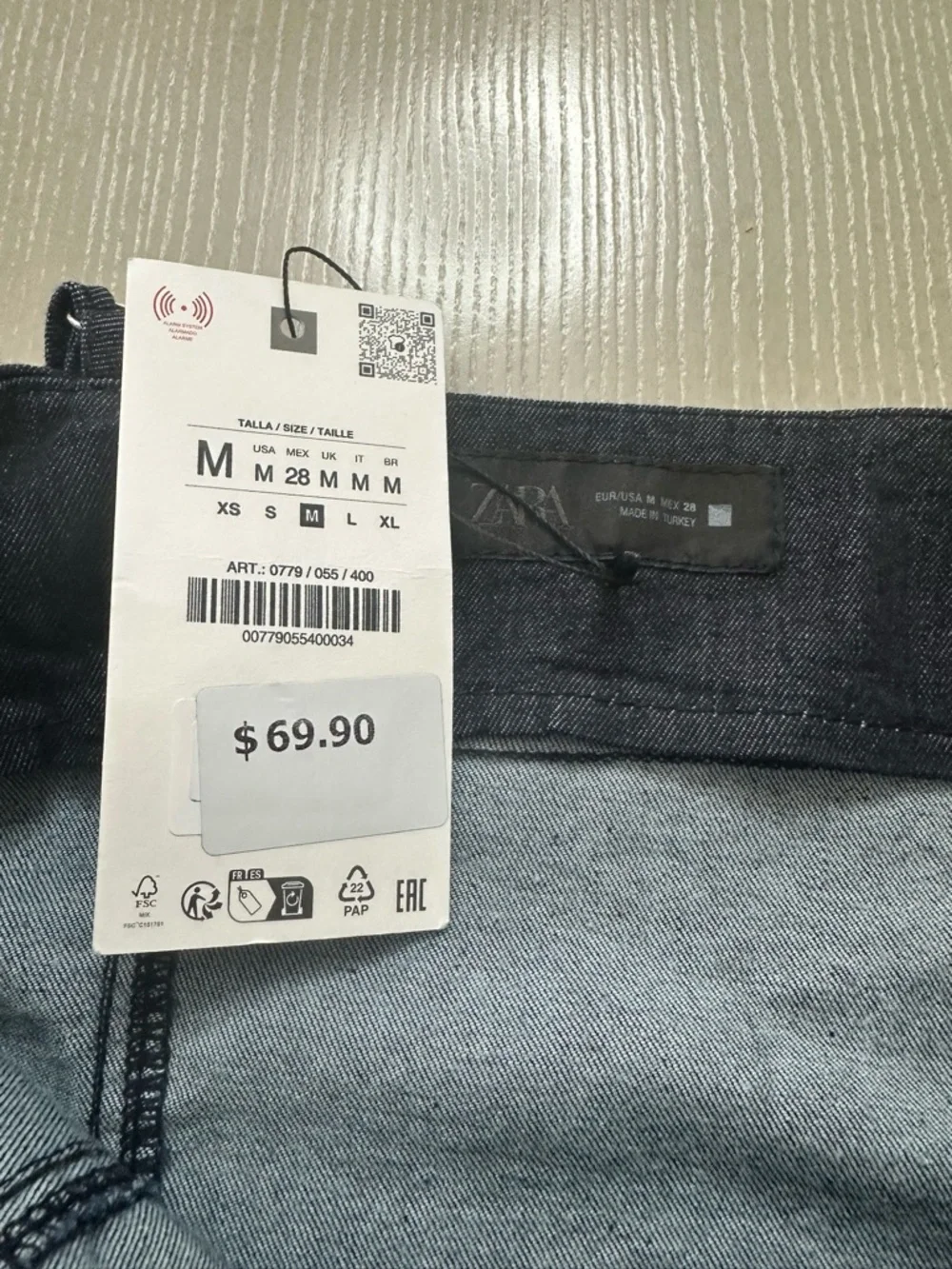 Zara Denim Maxi Dress - Picture 9 of 15